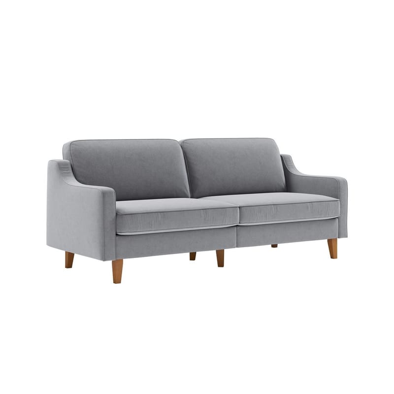 Lorvas 3-sits Soffa - Grå - Möbler - Vardagsrum - Soffor - Sammetssoffor