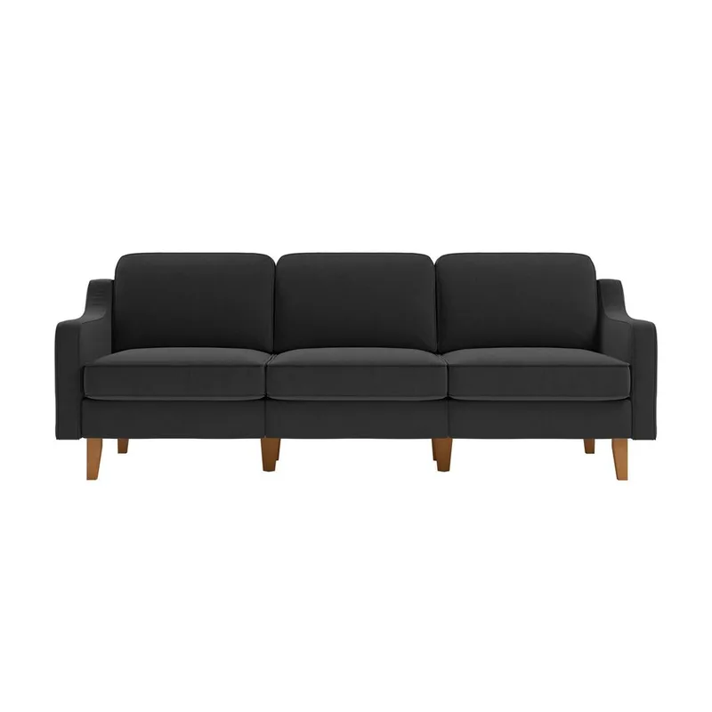 Lorvas 3-sits Soffa - Grafitgrå - Möbler - Vardagsrum - Soffor - Sammetssoffor