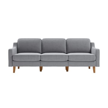 Lorvas 3-sits Soffa - Kolgrå - Möbler - Vardagsrum - Soffor - Sammetssoffor