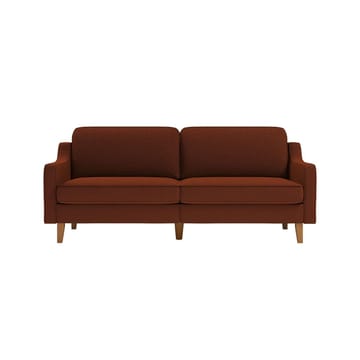 Lorvas 3-sits Soffa - Röd - Möbler - Vardagsrum - Soffor - Sammetssoffor