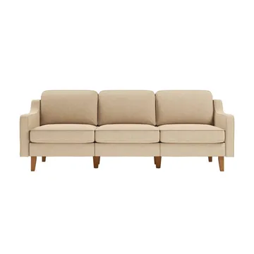 Lorvas 3-sits Soffa - Sand - Möbler - Vardagsrum - Soffor - Sammetssoffor