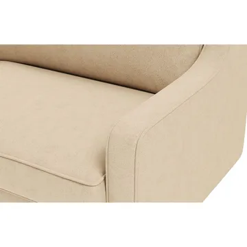 Lorvas 3-sits Soffa - Sand - Möbler - Vardagsrum - Soffor - Sammetssoffor