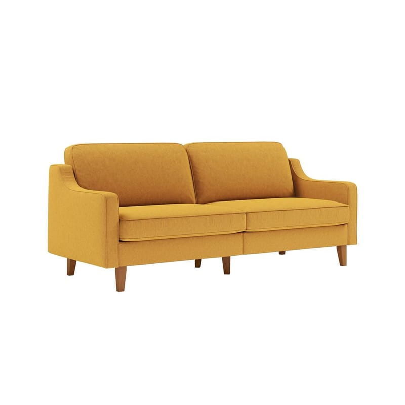 Lorvas 3-sits Soffa - Senapsgul - Möbler - Vardagsrum - Soffor - Sammetssoffor
