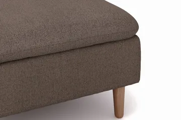 Lovis 3-sits Soffa med vändbar Divan i tyg - Brun - Möbler - Vardagsrum - Soffor - Divansoffa & schäslong