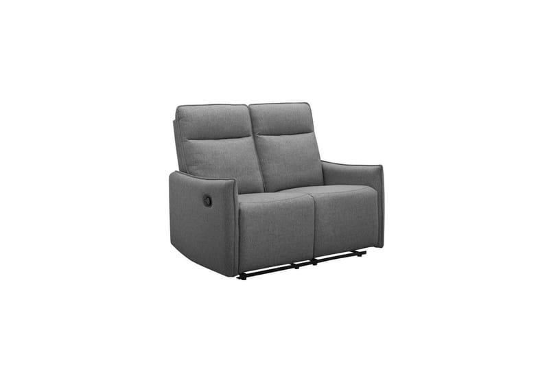 Lugo Reclinersoffa 2-sits - Grå - Möbler - Vardagsrum - Soffor - Reclinersoffor & Biosoffor