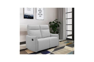 Lugo Reclinersoffa 2-sits - Grå - Möbler - Vardagsrum - Soffor - Reclinersoffor & Biosoffor
