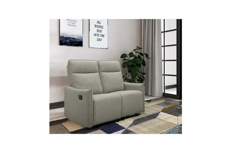 Lugo Reclinersoffa 2-sits - Grön - Möbler - Vardagsrum - Soffor - Reclinersoffor & Biosoffor
