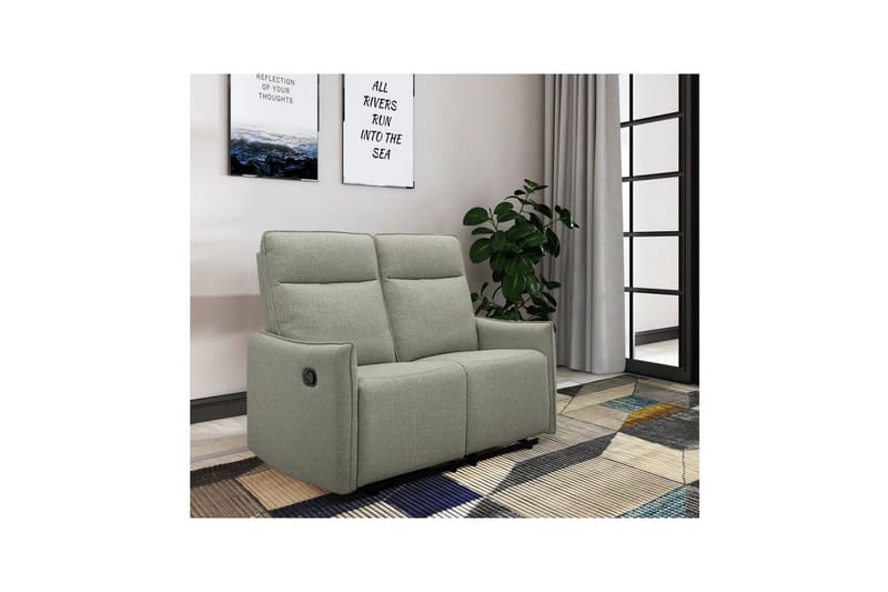 Lugo Reclinersoffa 2-sits - Grön - Möbler - Vardagsrum - Soffor - Reclinersoffor & Biosoffor