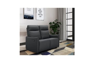 Lugo Reclinersoffa 2-sits - Svart - Möbler - Vardagsrum - Soffor - Reclinersoffor & Biosoffor