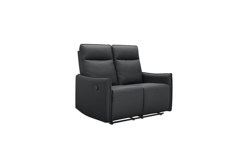 Lugo Reclinersoffa 2-sits - Svart - Möbler - Vardagsrum - Soffor - Reclinersoffor & Biosoffor