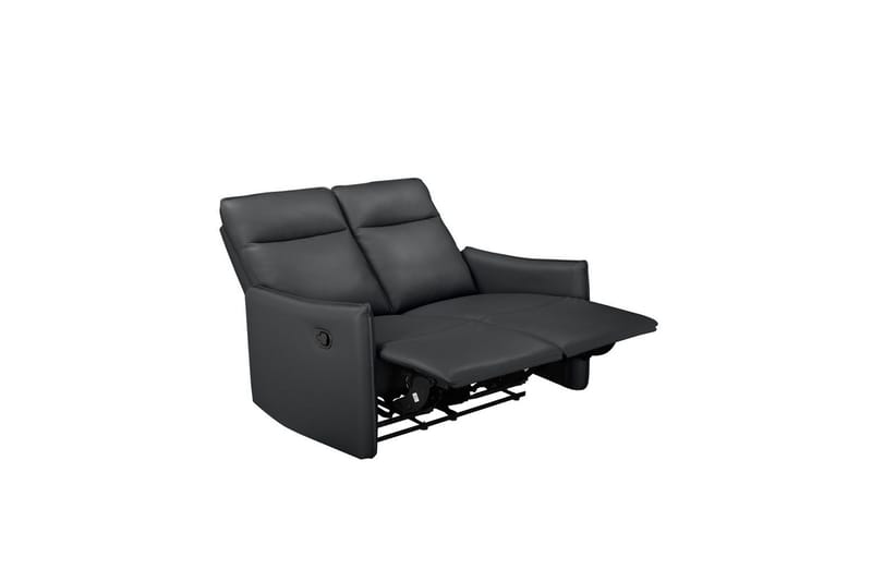 Lugo Reclinersoffa 2-sits - Svart - Möbler - Vardagsrum - Soffor - Reclinersoffor & Biosoffor