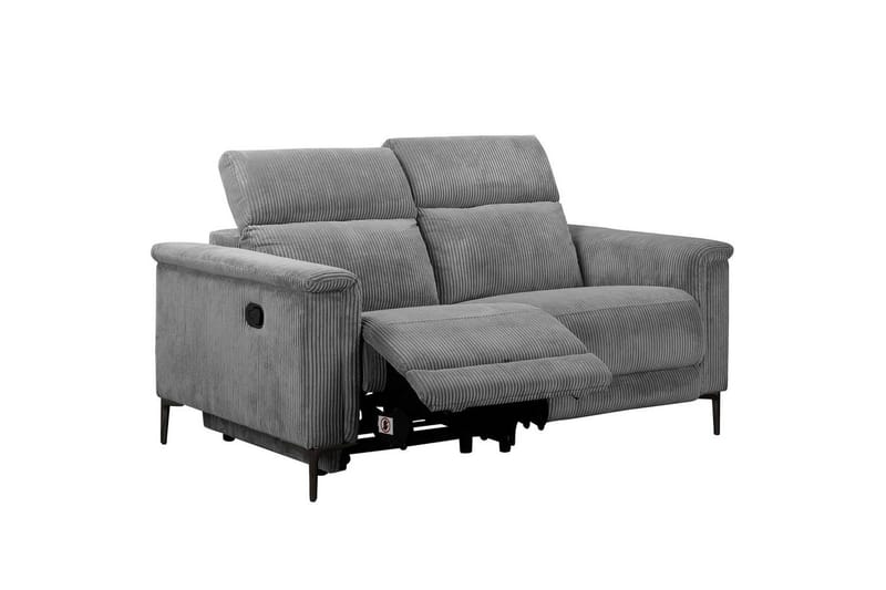 Lund Reclinersoffa 2-sits - Grå - Möbler - Vardagsrum - Soffor - Reclinersoffor & Biosoffor