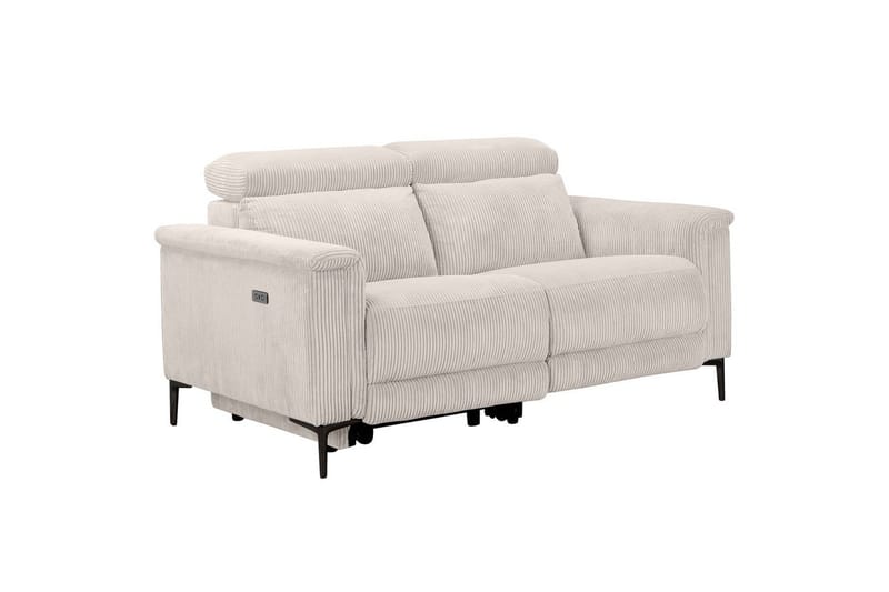Lund Reclinersoffa 2-sits - Vit - Möbler - Vardagsrum - Soffor - Reclinersoffor & Biosoffor