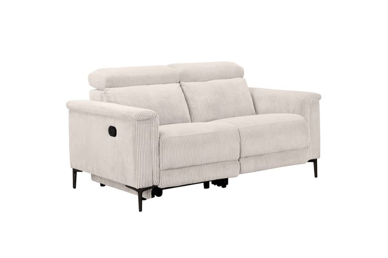Lund Reclinersoffa 2-sits - Vit - Möbler - Vardagsrum - Soffor - Reclinersoffor & Biosoffor