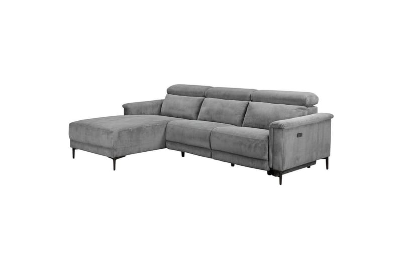 Lund Reclinersoffa 3-sits - Grå - Möbler - Vardagsrum - Soffor - Reclinersoffor & Biosoffor