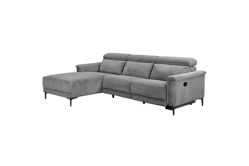 Lund Reclinersoffa 3-sits - Grå - Möbler - Vardagsrum - Soffor - Reclinersoffor & Biosoffor