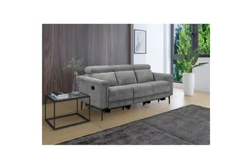 Lund Reclinersoffa 3-sits - Grå - Möbler - Vardagsrum - Soffor - Reclinersoffor & Biosoffor