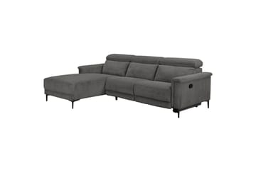 Lund Reclinersoffa 3-sits - Grå - Möbler - Vardagsrum - Soffor - Reclinersoffor & Biosoffor