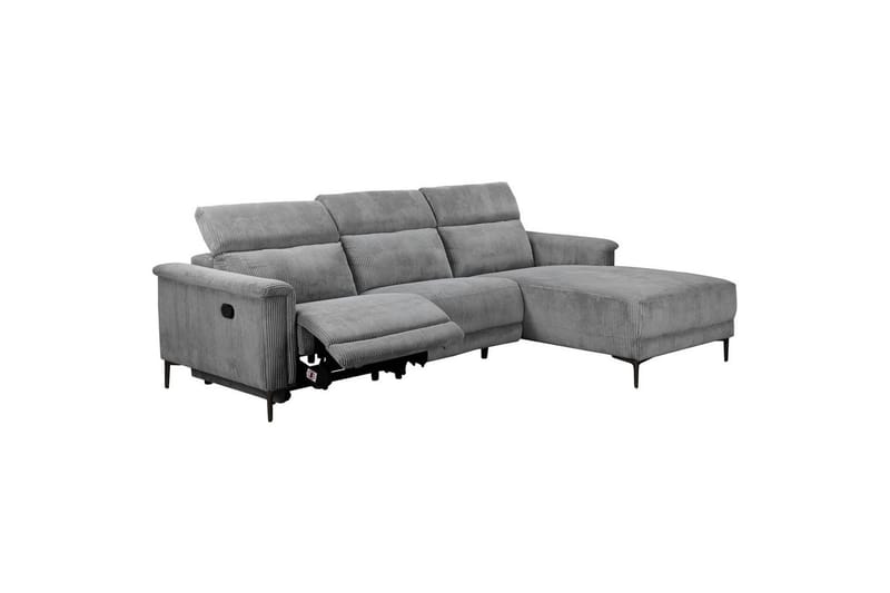 Lund Reclinersoffa 3-sits - Grå - Möbler - Vardagsrum - Soffor - Reclinersoffor & Biosoffor