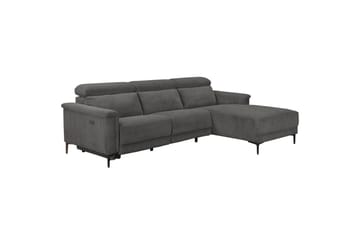 Lund Reclinersoffa 3-sits - Grå - Möbler - Vardagsrum - Soffor - Reclinersoffor & Biosoffor