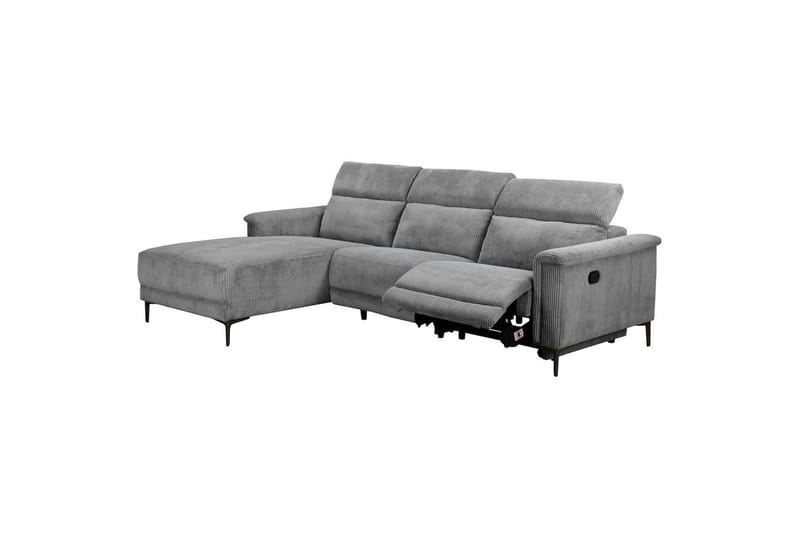 Lund Reclinersoffa 3-sits - Grå - Möbler - Vardagsrum - Soffor - Reclinersoffor & Biosoffor