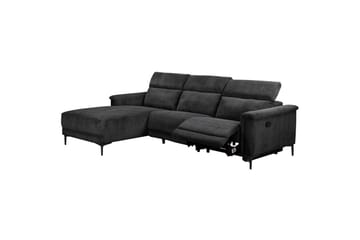 Lund Reclinersoffa 3-sits - Grå - Möbler - Vardagsrum - Soffor - Reclinersoffor & Biosoffor