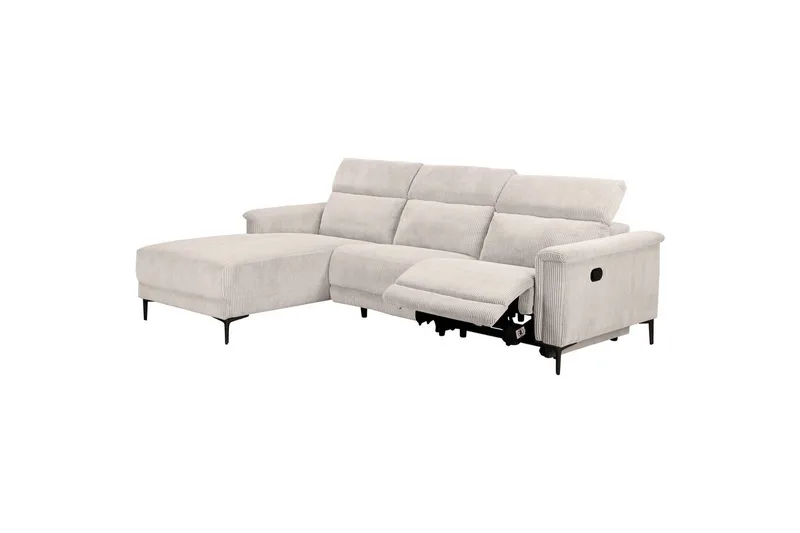 Lund Reclinersoffa 3-sits - Vit - Möbler - Vardagsrum - Soffor - Reclinersoffor & Biosoffor