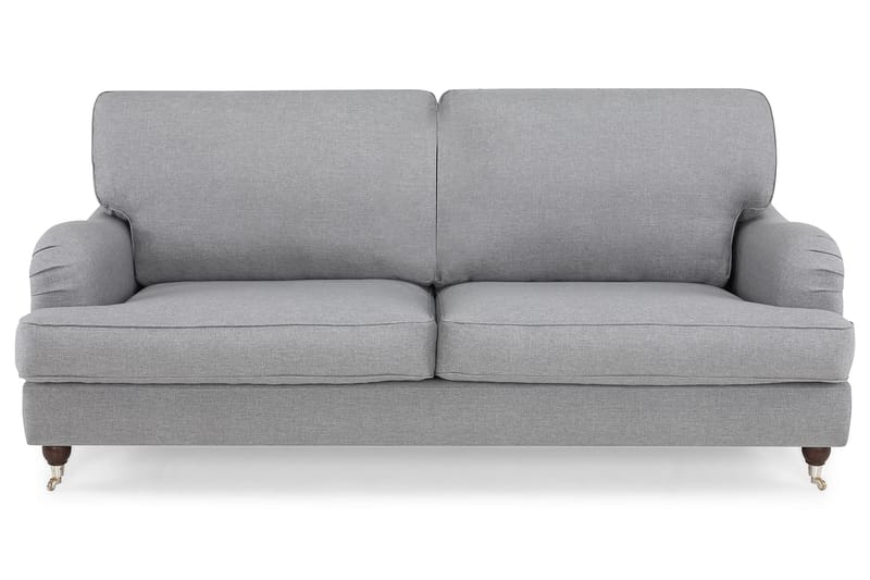 LYNN 3-sits Soffa Sammet Mörkgrå - Skräddarsy färg och tyg - 3-sits soffor - Howardsoffor