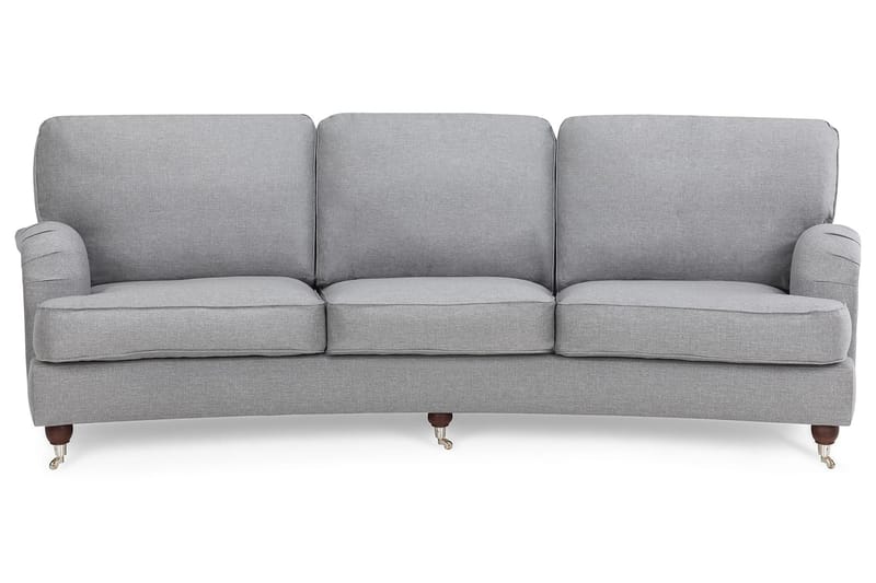 LYNN 4-sits Soffa Svängd Chenille Beige - 4-sits soffor - Howardsoffor