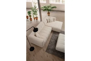 Octavian Soffa m. Divan 5-sits - Beige - Möbler - Vardagsrum - Soffor - Divansoffa & schäslong