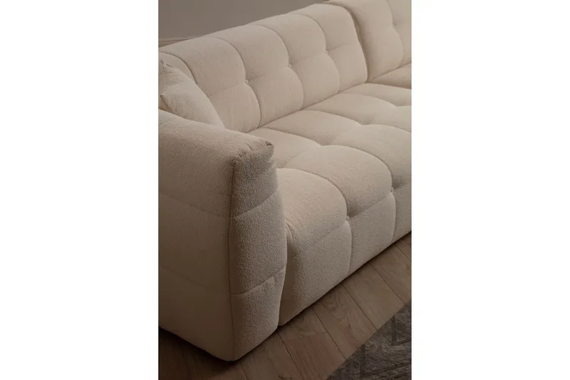 Octavian Soffa m. Divan 5-sits - Beige - Möbler - Vardagsrum - Soffor - Divansoffa & schäslong
