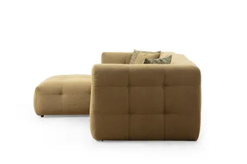 Octavian Soffa m. Divan 5-sits - Mörkbeige - Möbler - Vardagsrum - Soffor - Divansoffa & schäslong