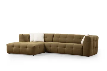 Octavian Soffa m. Divan 5-sits - Mörkbeige - Möbler - Vardagsrum - Soffor - Divansoffa & schäslong