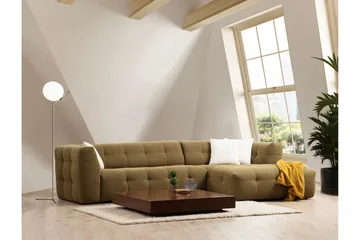Octavian Soffa m. Divan 5-sits - Mörkbeige - Möbler - Vardagsrum - Soffor - Divansoffa & schäslong