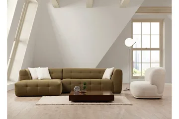 Octavian Soffa m. Divan 5-sits - Mörkbeige - Möbler - Vardagsrum - Soffor - Divansoffa & schäslong