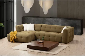 Octavian Soffa m. Divan 5-sits - Mörkbeige - Möbler - Vardagsrum - Soffor - Divansoffa & schäslong