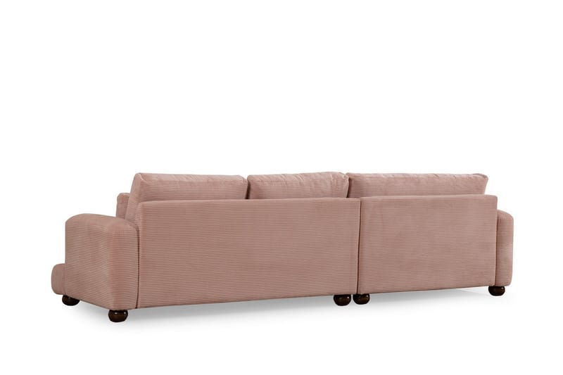 Relento Soffa m. Divan 3-sits - Rosa - Möbler - Vardagsrum - Soffor - Divansoffa & schäslong