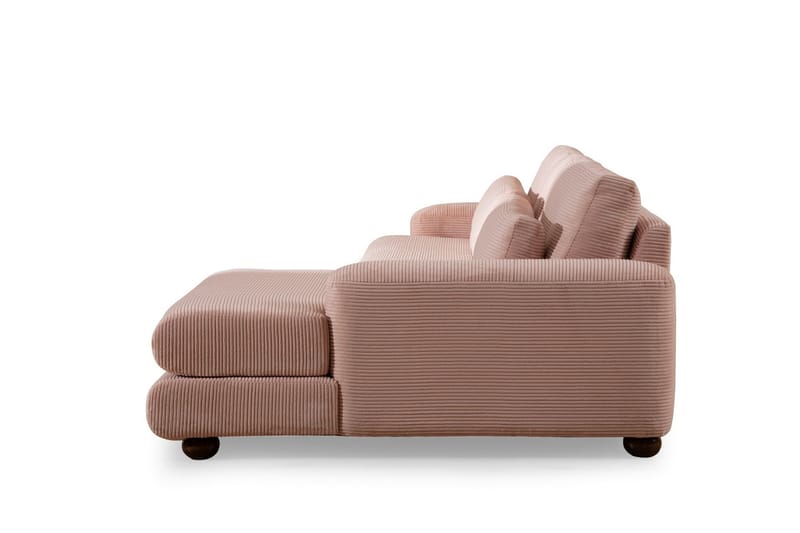Relento Soffa m. Divan 3-sits - Rosa - Möbler - Vardagsrum - Soffor - Divansoffa & schäslong