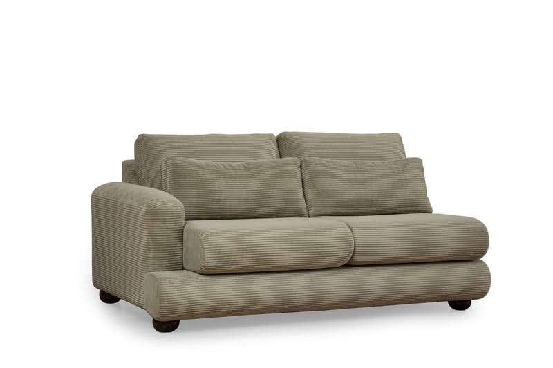 Relento Svängd Soffa 4-sits - Grön - Möbler - Vardagsrum - Soffor - 4-sits soffor