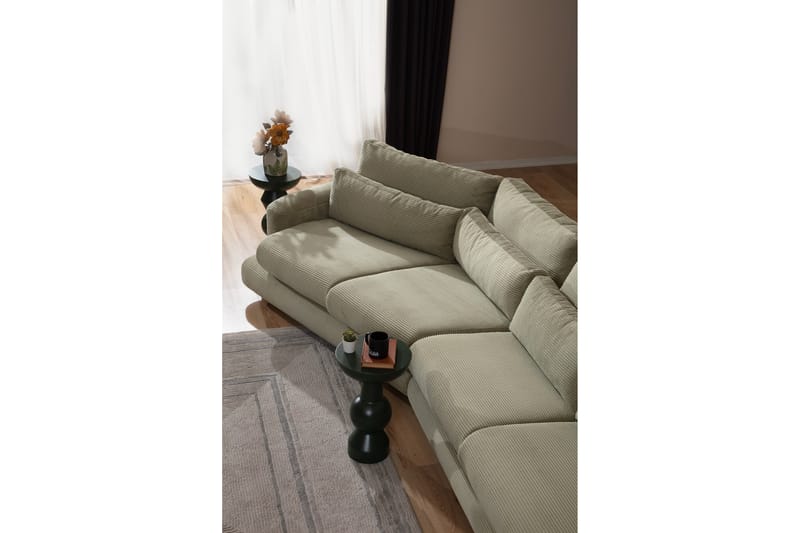 Madhan Svängd Soffa 4-sits Grön - Möbler - Vardagsrum - Soffor - 4-sits soffor