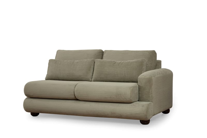 Relento Svängd Soffa 4-sits - Grön - Möbler - Vardagsrum - Soffor - 4-sits soffor