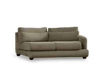 Relento Svängd Soffa 4-sits - Grön - Möbler - Vardagsrum - Soffor - 4-sits soffor