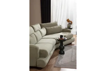 Relento Svängd Soffa 4-sits - Grön - Möbler - Vardagsrum - Soffor - 4-sits soffor