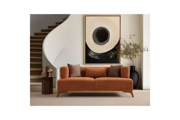 Malkiat Soffa 2-sits - Orange - Möbler - Vardagsrum - Soffor - 2-sits soffor