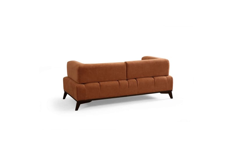 Malkiat Soffa 2-sits - Orange/Svart - Möbler - Vardagsrum - Soffor - 2-sits soffor