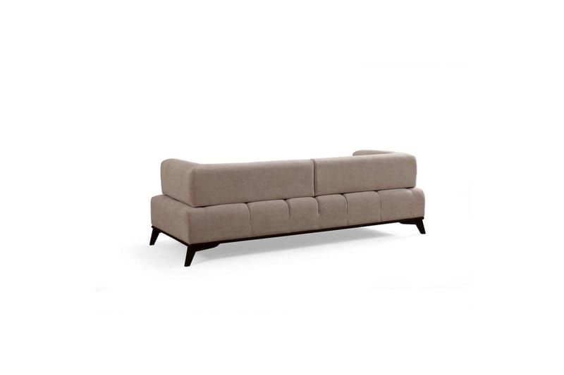 Malkiat Soffa 3-sits - Beige/Svart - Möbler - Vardagsrum - Soffor - 3-sits soffor