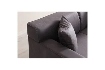Malpani Soffa 2-sits - Antracit - Möbler - Vardagsrum - Soffor - 2-sits soffor