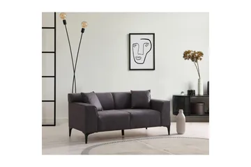 Malpani Soffa 2-sits - Antracit - Möbler - Vardagsrum - Soffor - 2-sits soffor