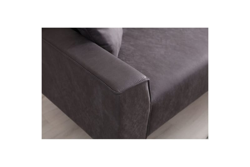 Malpani Soffa 3-sits - Antracit - Möbler - Vardagsrum - Soffor - 3-sits soffor