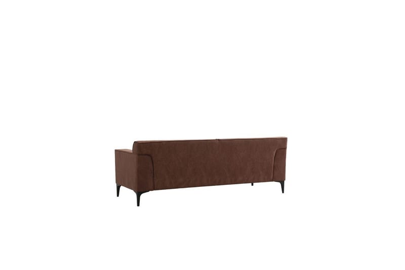 Malpani Soffa 3-sits - Cognac - Möbler - Vardagsrum - Soffor - 3-sits soffor
